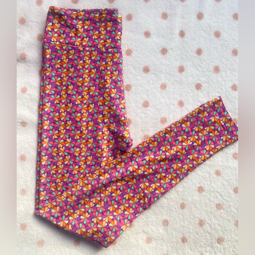 Floral stretchy Lularoe leggings